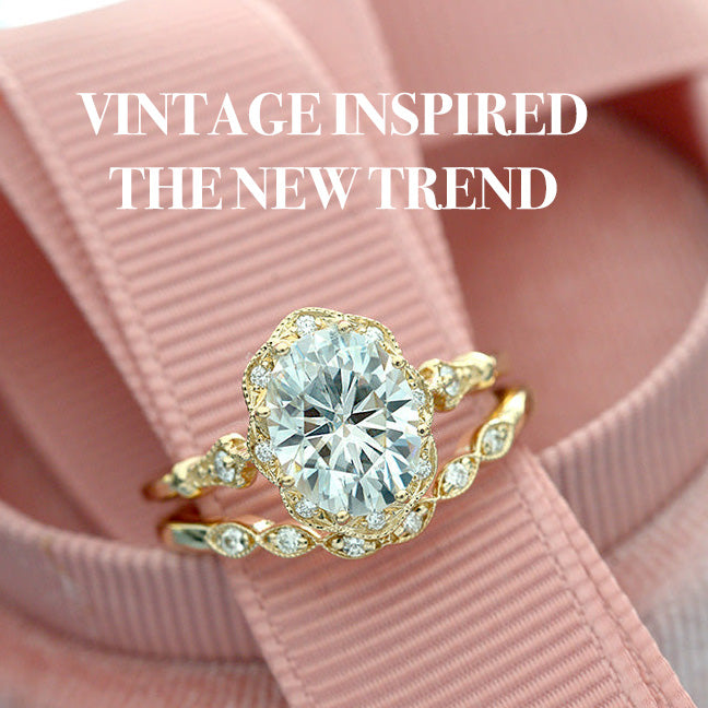 Vintage Inspired Engagement rings | New trend in shoppers