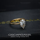 Classic Solitaire Diamond Pear shape