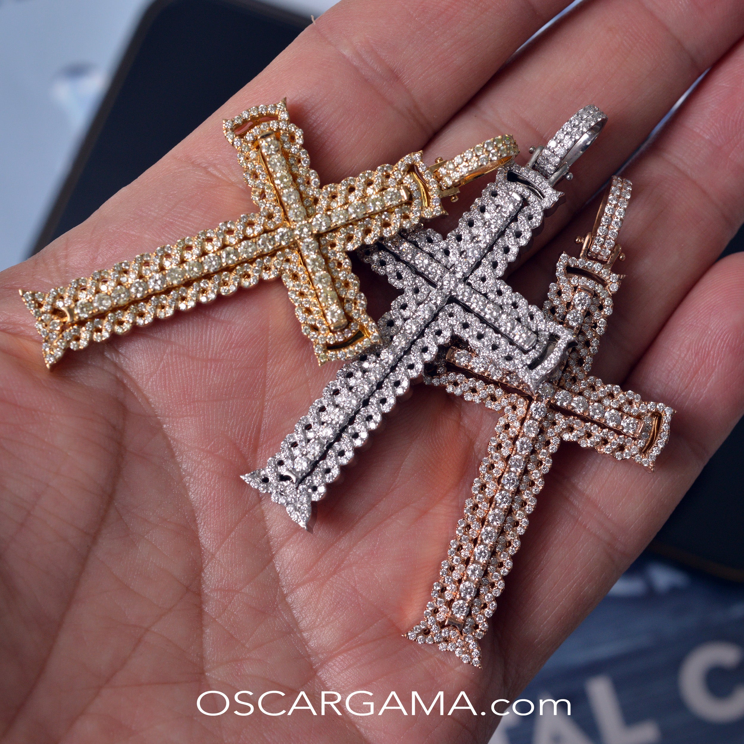 Custom-made Celtic-style Cross hand made.