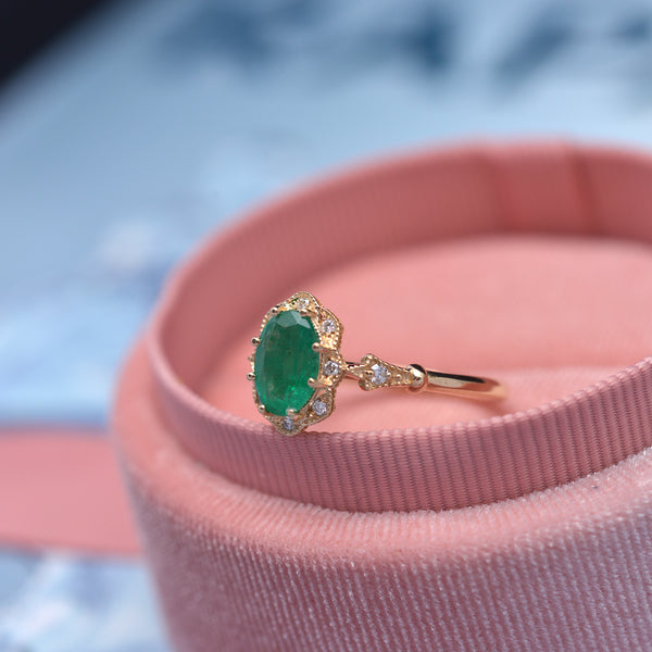 Emeralds are a girl's NEW best friend! The low-down on this year's hottest engagement  ring trend | Daily Mail Online