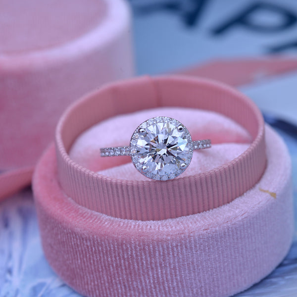 14K Yellow Gold Princess Cut Twist Engagement Ring | Barkev's