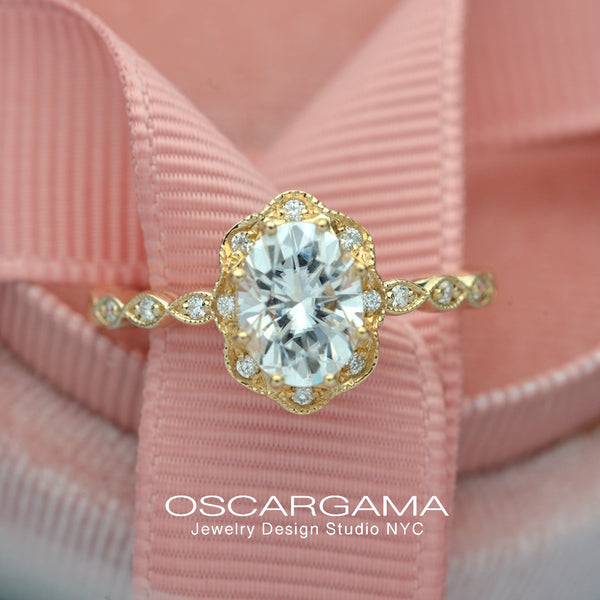Modern Versions of Vintage Engagement Rings: It's a Thing | Frank Darling